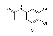 acetic acid-(3,4,5-trichloro-anilide) Structure