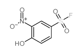 4-hydroxy-3-nitro-benzenesulfonyl fluoride Structure