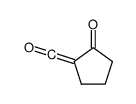 2-(oxomethylidene)cyclopentan-1-one Structure