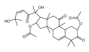 (10α,23E)-2β,16α-Bis(acetyloxy)-20,25-dihydroxy-9β-methyl-19-norlanosta-5,23-diene-3,11,22-trione picture