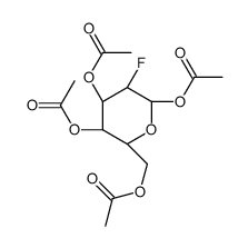 (5ξ)-1,3,4,6-Tetra-O-acetyl-2-deoxy-2-fluoro-L-arabino-hexopyrano se Structure