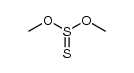 Thiosulfurous acid dimethyl ester Structure