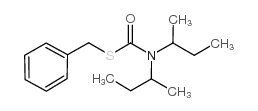 S-benzyl di-sec-butylthiocarbamate Structure