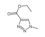 ETHYL 1-METHYL-1H-1,2,3-TRIAZOLE-4-CARBOXYLATE structure