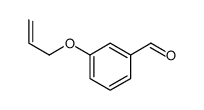 3-烯丙氧基-苯甲醛结构式