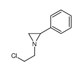 1-(2-氯乙基)-2-苯基氮丙啶结构式