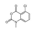 5-氯-1-甲基-1H-苯并[d][1,3]恶嗪-2,4-二酮结构式