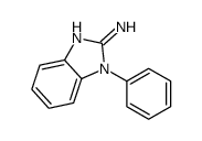 1-苯基-1H-苯并咪唑-2-胺结构式