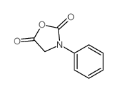 2,5-Oxazolidinedione,3-phenyl-结构式