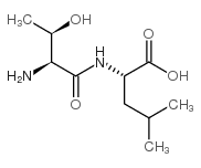 L-苏氨酰-L-亮氨酸结构式