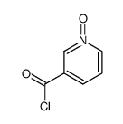3-(chlorocarbonyl)pyridine 1-oxide Structure