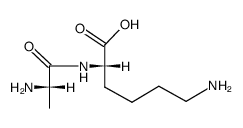 Alanyllysine Structure