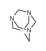 1,3,5-三氮杂-7-磷杂金刚烷结构式
