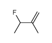 3-fluoro-2-methyl-but-1-ene Structure