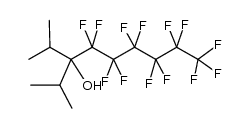 1H,1H,1H,2H,2H,3H-tridecafluoro-3-isopropyl-2-methyl-nonan-3-ol Structure