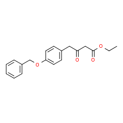 3-氧代-4-[4-(苄氧基)苯基]丁酸乙酯结构式