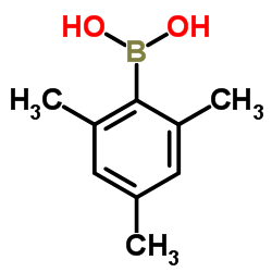 Mesitylboronic acid Structure