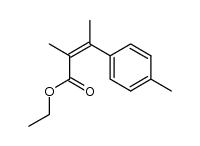 (Z)-ethyl-2,3,4'-trimethylcinnamate Structure