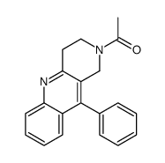 1-(10-phenyl-3,4-dihydro-1H-benzo[b][1,6]naphthyridin-2-yl)ethanone Structure