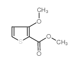 3-甲氧基噻吩-2-羧酸甲酯结构式