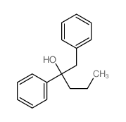 Benzeneethanol, a-phenyl-a-propyl-结构式