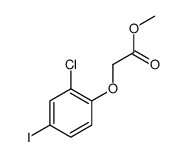 methyl 2-(2-chloro-4-iodophenoxy)acetate Structure