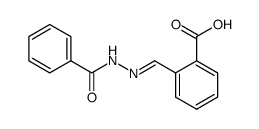 2-carboxybenzaldehyde-benzoylhydrazone Structure