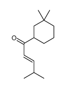 1-(3,3-dimethylcyclohexyl)-4-methylpent-2-en-1-one Structure
