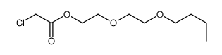 2-(2-butoxyethoxy)ethyl 2-chloroacetate Structure