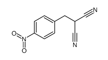 2-[(4-nitrophenyl)methyl]propanedinitrile结构式