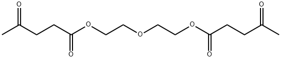 Bis(4-oxopentanoic acid)oxybisethylene ester Structure