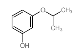 3-(1-甲基乙氧基)苯酚结构式