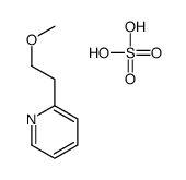 2-(2-methoxyethyl)pyridine sulphate Structure