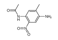acetic acid-(4-amino-5-methyl-2-nitro-anilide) Structure