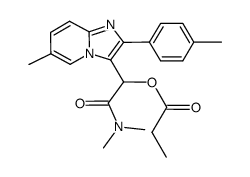 α-hydroxy-zolpidem-O-propionate Structure