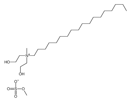 双(2-羟乙基)甲基十八烷基铵硫酸甲酯结构式