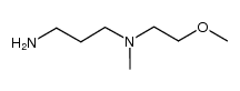 N1-(2-methoxyethyl)-N1-methylpropane-1,3-diamine结构式