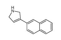 3-naphthalen-2-yl-2,5-dihydro-1H-pyrrole Structure
