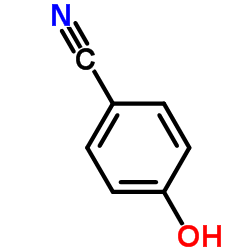 4-Hydroxybenzonitrile structure