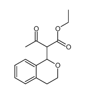 (+/-)-ethyl α-(1-isochromanyl)acetoacetate结构式