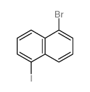 1-溴-5-碘萘结构式