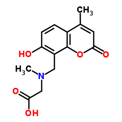 甲基钙黄绿素蓝水合物[用于配位滴定铜时的指示剂]结构式
