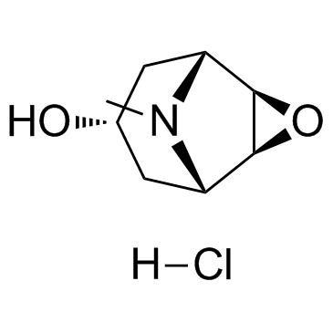 东莨菪醇盐酸盐结构式