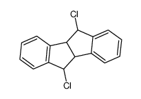 5,10-dichloro-4b,5,9b,10-tetrahydro-indeno[2,1-a]indene Structure