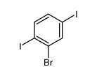2-bromo-1,4-diiodobenzene结构式