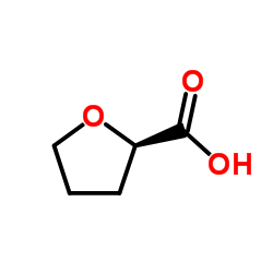 (R)-(+)-四氢呋喃-2-甲酸结构式