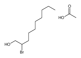 acetic acid,2-bromodecan-1-ol结构式
