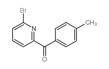6-BROMO-2-PYRIDYL P-TOLYL KETONE结构式