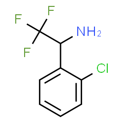 1-(2-氯苯基)-2,2,2-三氟乙胺结构式