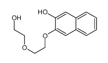 3-[2-(2-hydroxyethoxy)ethoxy]naphthalen-2-ol Structure